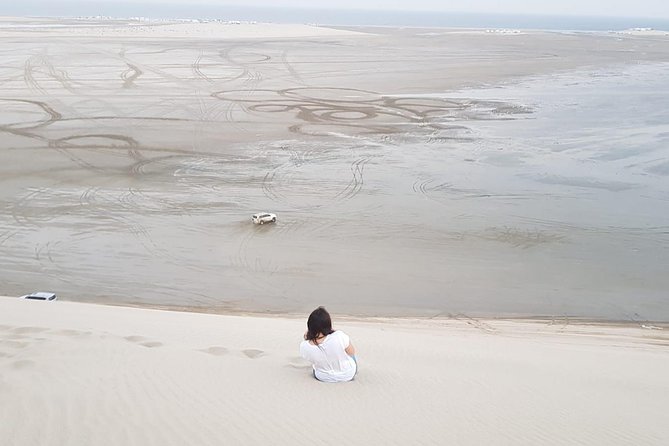 4 Hour Desert Safari, Camel Ride & Inland Sea Beach - Dune bashing across the Qatari sand