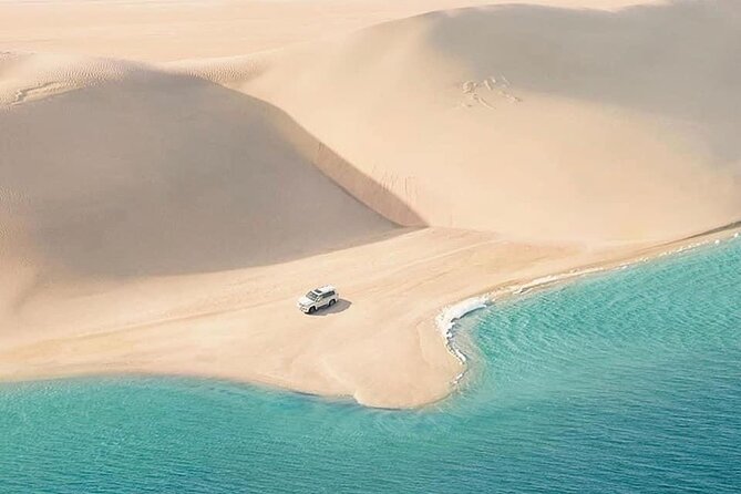 4hr Desert Safari: Sunset,Sunrise,Camel,Sand boarding,Inland Sea - The Inland Sea changes the mood
