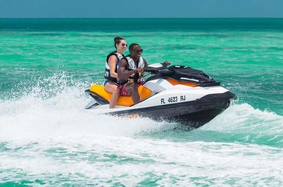 Arabian Sunset Jet Ski Tour – Waves Under the Orange Sky - The 30-minute to one-hour ride