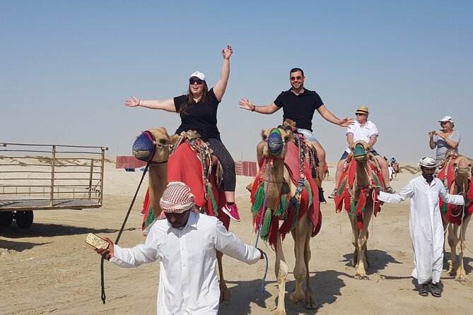 Camel Safari in Desert with Pickup and Drop off in Doha - Where desert sand meets the sea