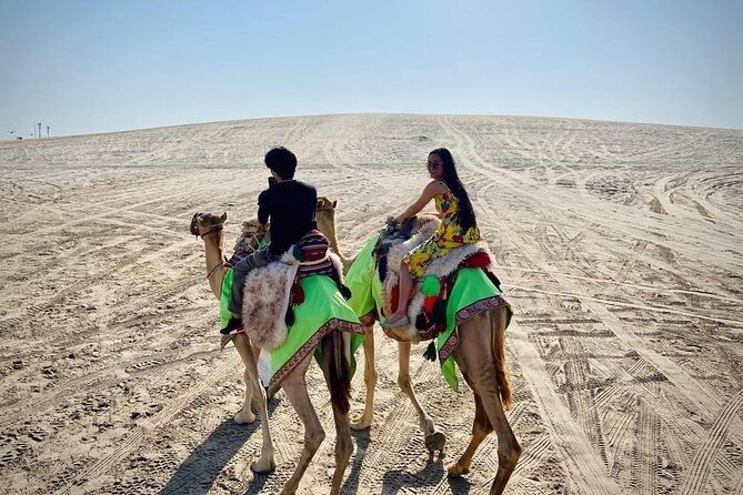 Camel trekking on the Dunes with Sunset - The camel ride: 30 minutes of gentle adventure