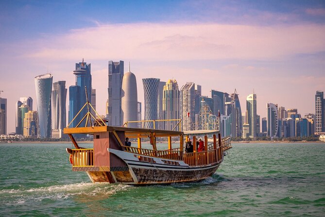 City Tour and Desert Safari with Camel Ride and Sand Boarding - Seeing Doha Bay from the Corniche