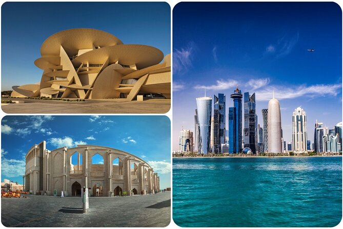City Tour In Doha || Souq Waqif || Courniche || The Pearl,Katara - The National Museum of Qatar: allow for the extra ticket