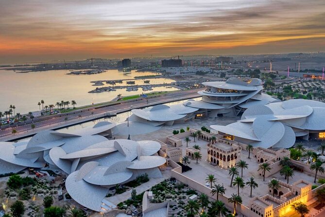 Combo Doha City Tour and Desert Safari - The National Museum and its desert rose design