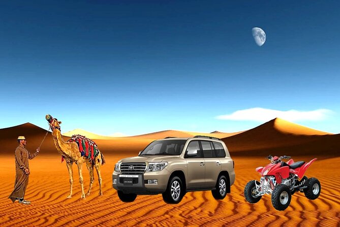 Desert Combo safari, Camel ride, Quad Bike and Dune Bashing(ALL INCLUSIVE) - What makes this Doha desert safari worth considering