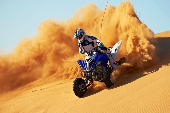 Desert Combo safari, Camel ride, Quad Bike and Dune Bashing(ALL INCLUSIVE) - The tour suits active families and short-stay visitors