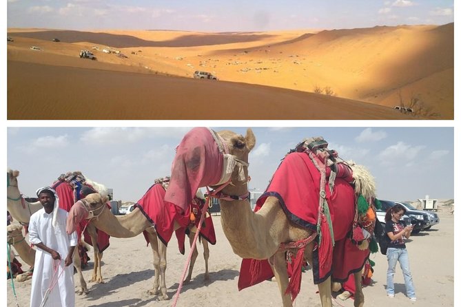 Desert Dune Bashing, Camel Ride, Sandboarding & Inland Sea. - Key points at a glance