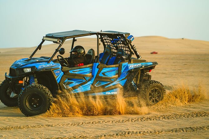 Desert Safari Dune Bashing Camel Ride Sand Surfing Atv or Buggy - Khor Al Adaid, where the sand reaches the sea