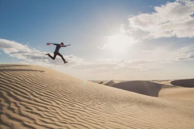 Desert safari, Dune bashing, sandboarding, camel, ATV Option