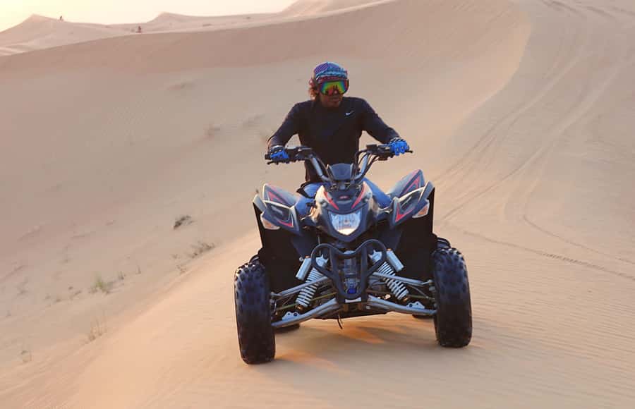 Desert Safari, Quad Bike, Camel Ride, Falcon & Sandboarding - Leaving Doha for Mesaieed’s Desert Edge