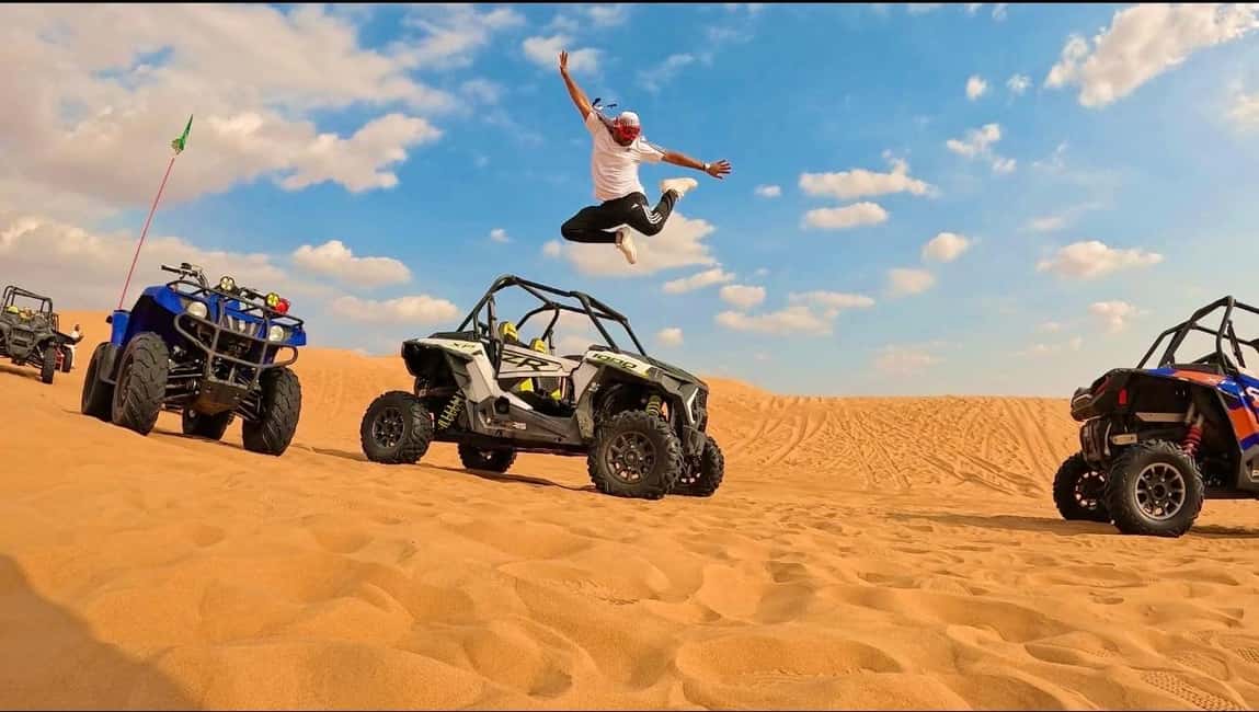 Desert Safari, QuadBike,Dune buggy, Sandboarding & CamelRide - Key points to know before booking