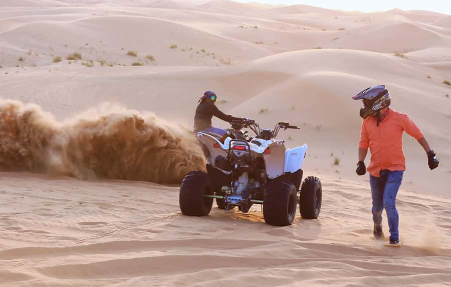 Desert Safari Self-Drive Quad Bike OR Dune Buggy Experience - The 40-minute drive from Doha to Mesaieed