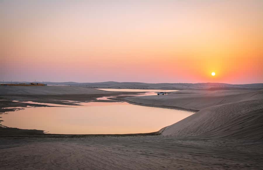 Doha Activities: Desert Safari, Dune Bashing & Inland Sea - Starting in Doha and heading south