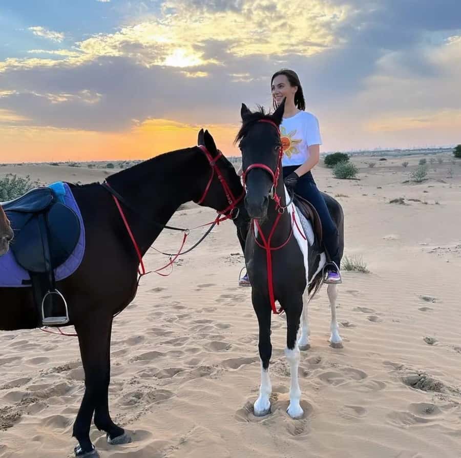 Doha : Arabian Horse Ride Experience With Pickup & Drop Off - The return to the equestrian center