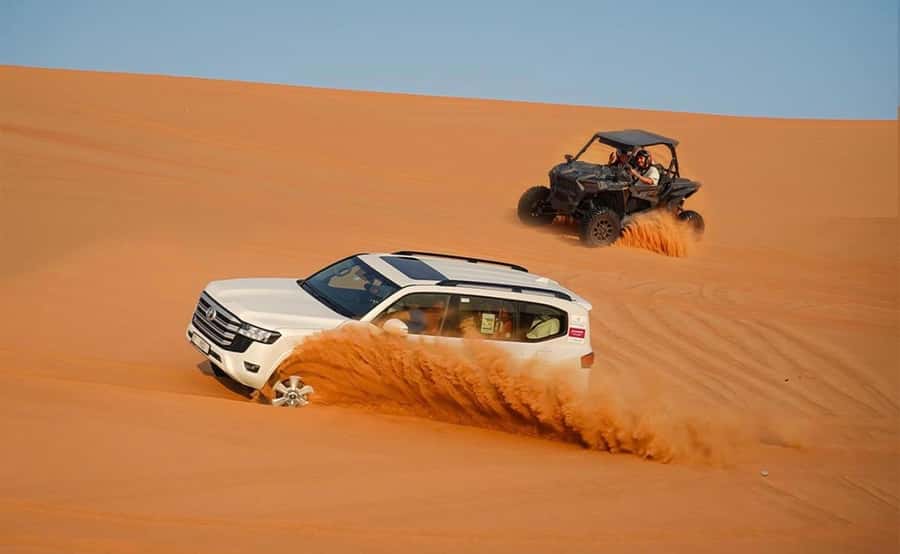 Doha: ATV/Desert Safari with Activities and Inland Sea Stop - Camel riding: a short taste of desert tradition