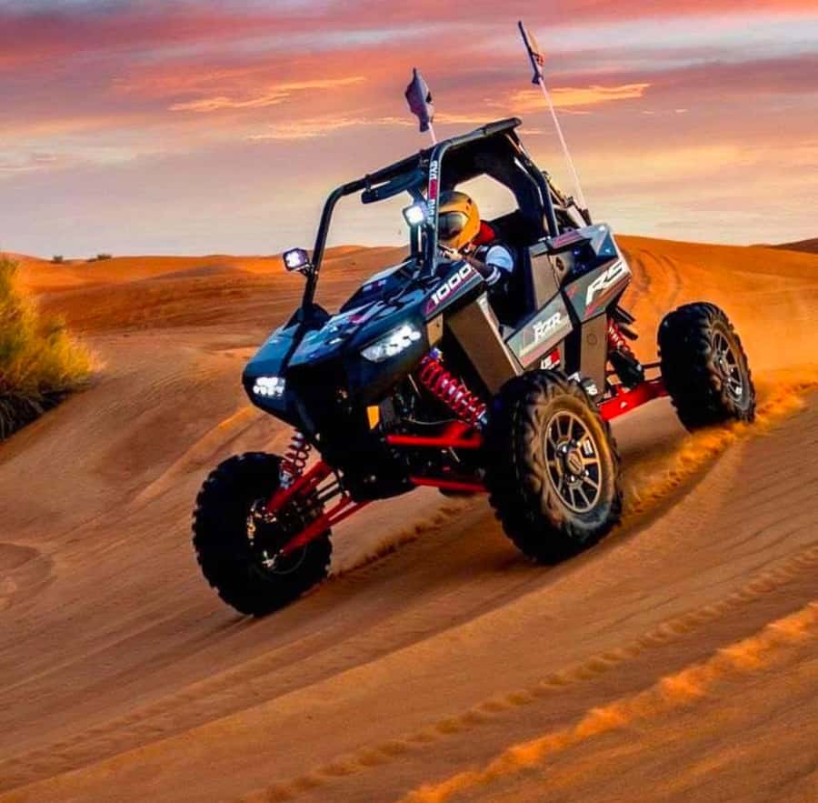 Doha: ATV Quad Bike and Buggy Desert Safari with Camel Ride - The 25-minute quad-bike ride