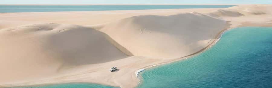 Doha: ATV/Quad, Safari 4x4, Camels, Sandboarding& Inland Sea - Sandboarding without a long lesson