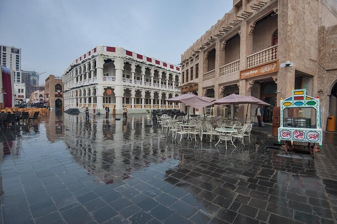 Doha City Tour: Guided Tour to Souq Waqif, Katara, Pearl Island - Katara Cultural Village in a compact 30 minutes