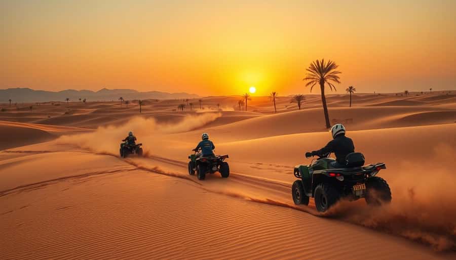 Doha: Combo Private Tour of Desert Safari with ATV Ride - Leaving Doha in an air-conditioned 4x4