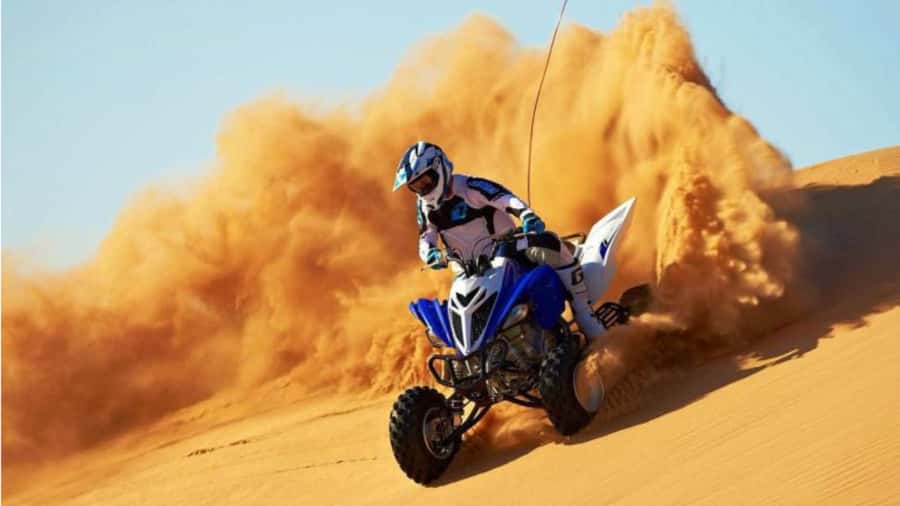 Doha: Combo Private Tour of Desert Safari with ATV Ride - Sandboarding adds a simple challenge