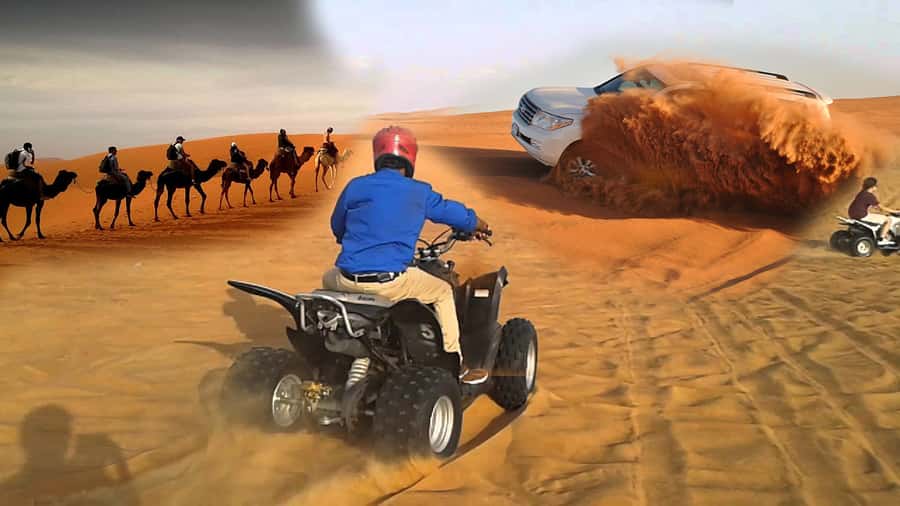 Doha: Desert 4x4, ATV/Quad, Camels, Sandboarding, Inland sea - Khor Al-Udaid, Qatar’s Inland Sea