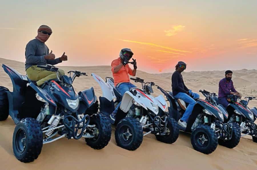 Doha: Desert All Activities ATV Quad Bike, Dune Bashing - From Doha to the Sealine desert