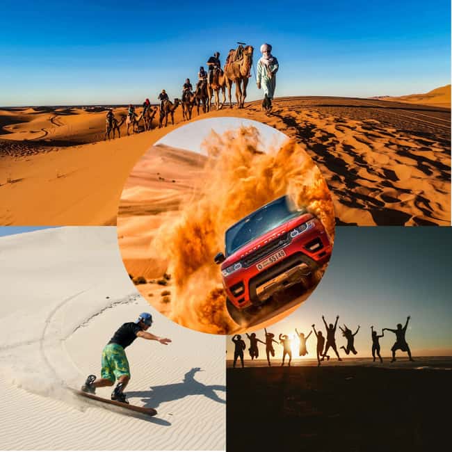 Doha Desert Excursion, Camel Ride, Inland sea, Sandboarding - A 20-Minute Camel Ride