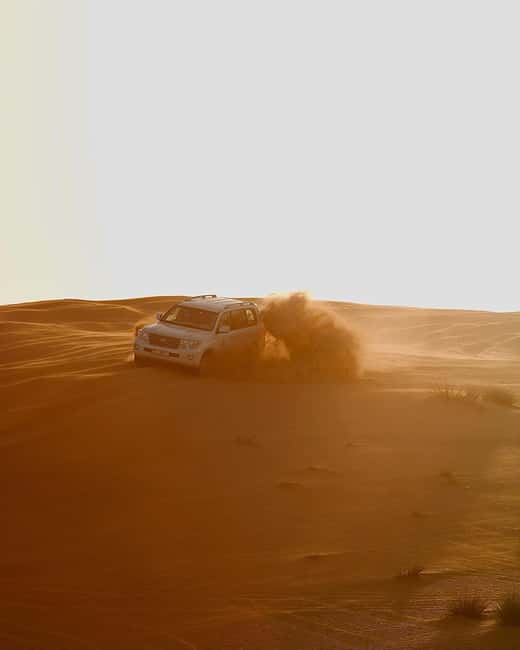 Doha Desert Excursion, Camel Ride, Inland sea, Sandboarding - The Ride Out From Doha