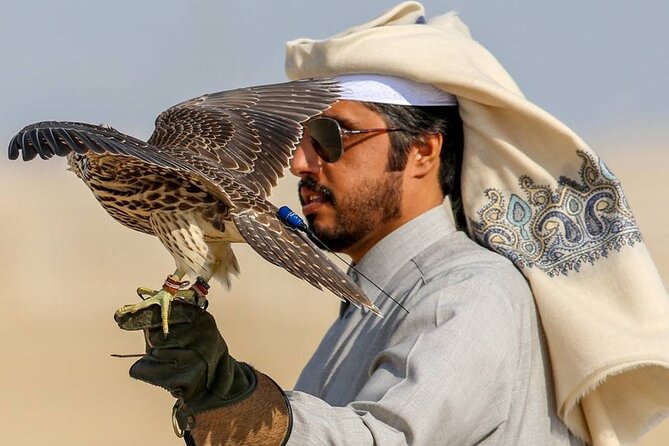 Doha Desert Excursion Dune Bashing Sandboarding Camel Ride - Camel riding and sandboarding in the desert