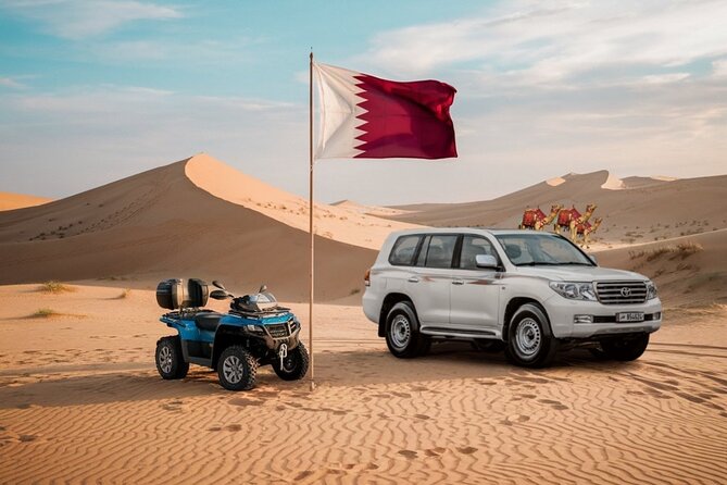 Doha Desert Quad Bike adventure with group, and Sand dune Driving - Key points to know before booking