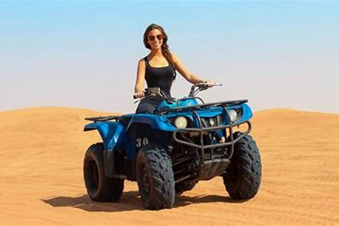 Doha Desert Safari Camel Ride Dune Bashing and ATV Bike - Reaching the Inland Sea