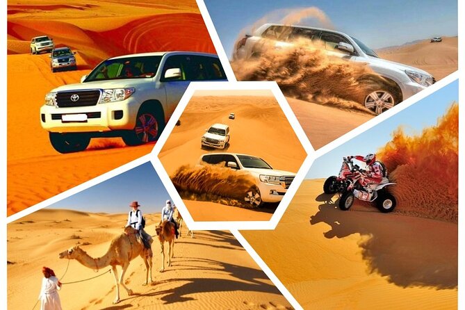 Doha: Desert Safari | Camel ride | Sand-boarding | Quad Biking - Camels and coffee before the tyres lose pressure