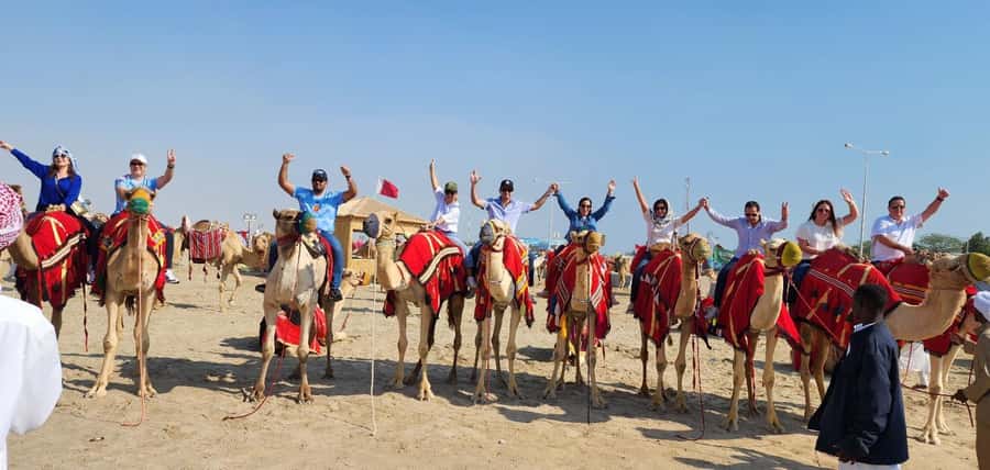 Doha Desert Safari, Camel Ride, Sandboarding & Inland Sea - Dune bashing with a skilled 4x4 driver