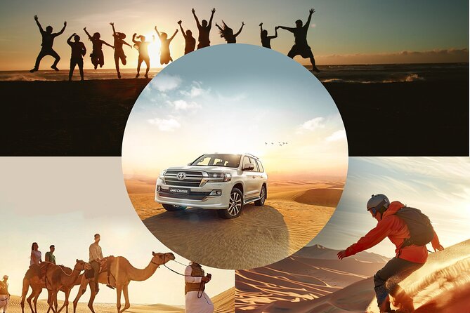 Doha Desert Safari Dune Bashing Camel Ride Sandboarding - Key things to know before you book