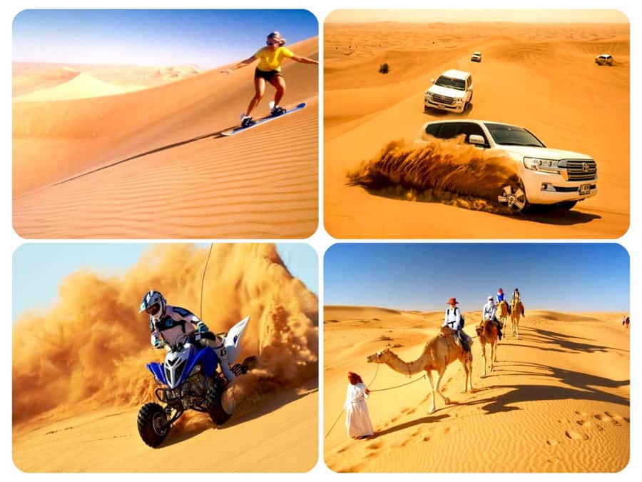 Doha: Desert Safari, Quad Biking, Sand Boarding & Camel Ride - What the $22 price really gives you