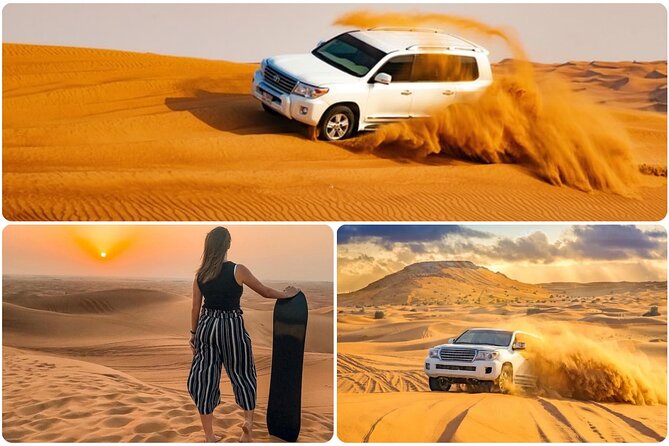 Doha: Desert Safari, Sand Boarding, Camel Ride & Inland Sea Tour - Key points to know before booking