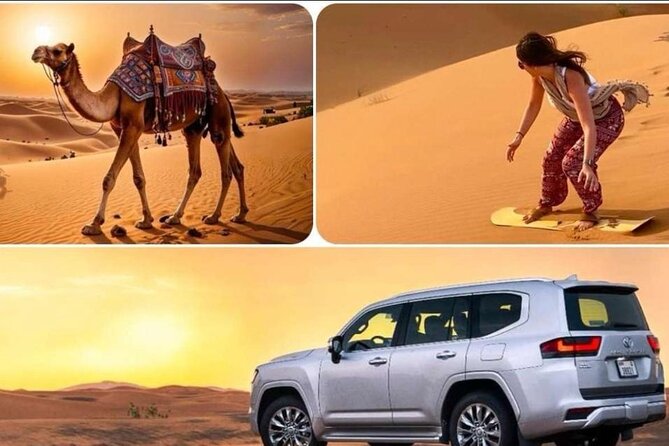 "Doha Desert : Safari, Sandboarding, Camel Ride & Inland Sea" - Key points before you book