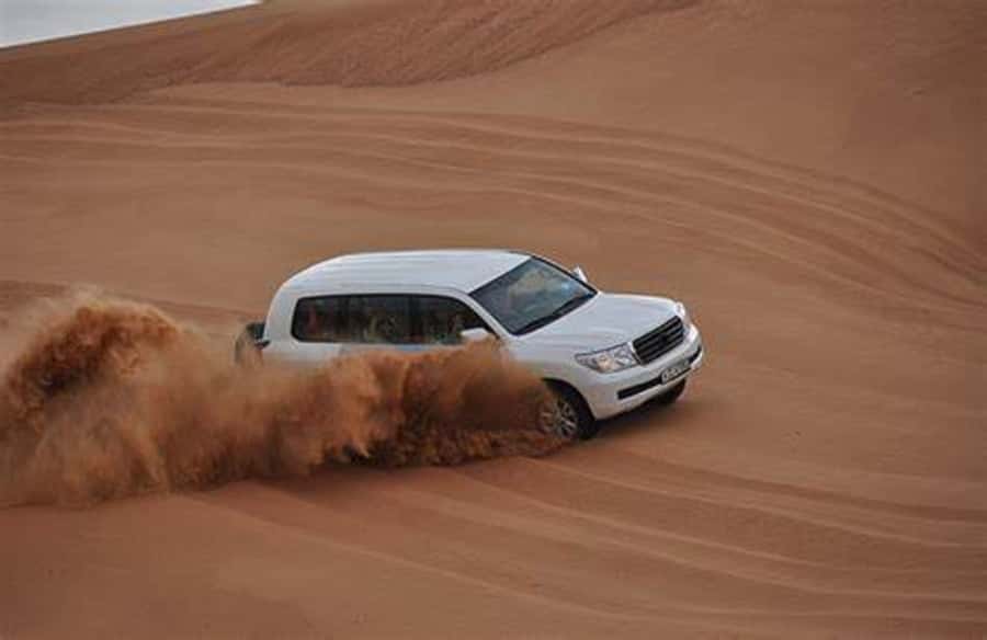Doha Desert Safari: Sandboarding, Camel Ride & Swimming Fun - Dune bashing brings the real adrenaline