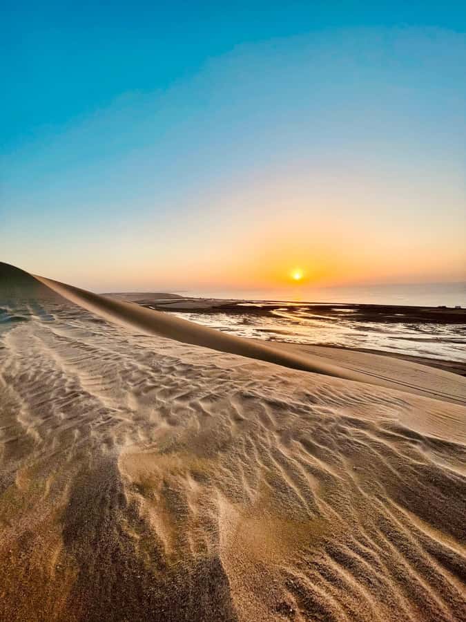Doha: Desert Safari Sunrise Tour/Sunset Tour - Leaving Doha for the Mesaieed desert