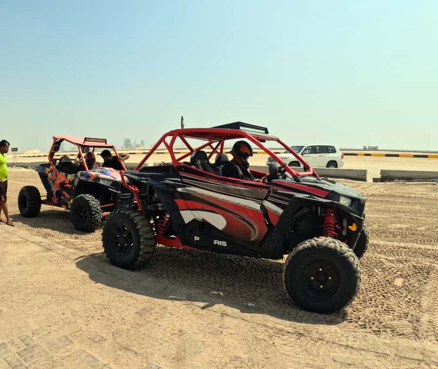 Doha: Desert Safari with Camel Ride and Quad Bike and Buggy - Buggy driving adds speed and freedom