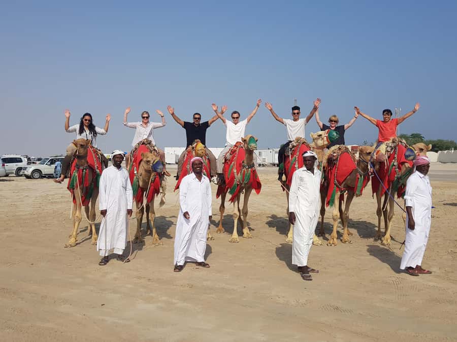 Doha: Desert Safari with Camel Ride Family Friendly Tour - Drinks, Camp Comfort, and What Is Not Included