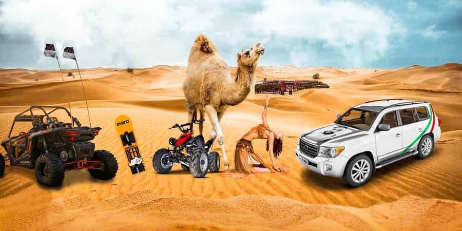 Doha : Full day Combo Tour to Doha City And Desert Safari - The 4WD drive: the real adventure begins