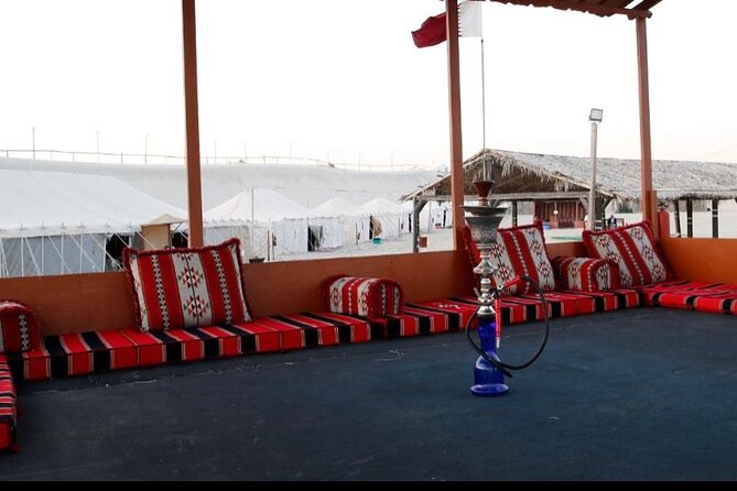 Doha : Full Day Desert Safari | BBQ Dinner | Inland sea - Khor Al Udaid: where the dunes reach the sea
