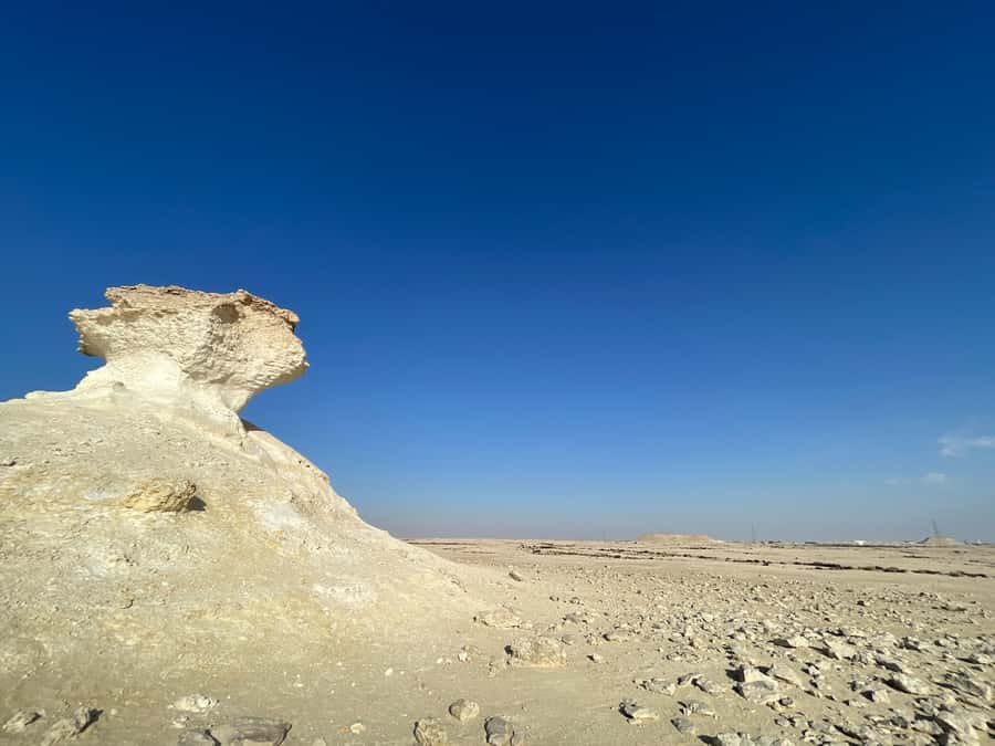 Doha Full Day North & West Tour | Rich History & culture - Ruined Qatari homes show the human side of the route