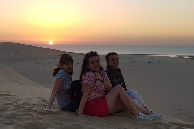 Doha :Half Day Desert Safari | Camel Riding | ATV | Sand Surfing - Dune bashing: Qatar’s loud, fast highlight