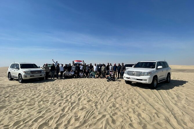 Doha Half Day Desert Safari Dune Bashing Camel Ride Sandboarding - Khor Al Udeid and the Inland Sea