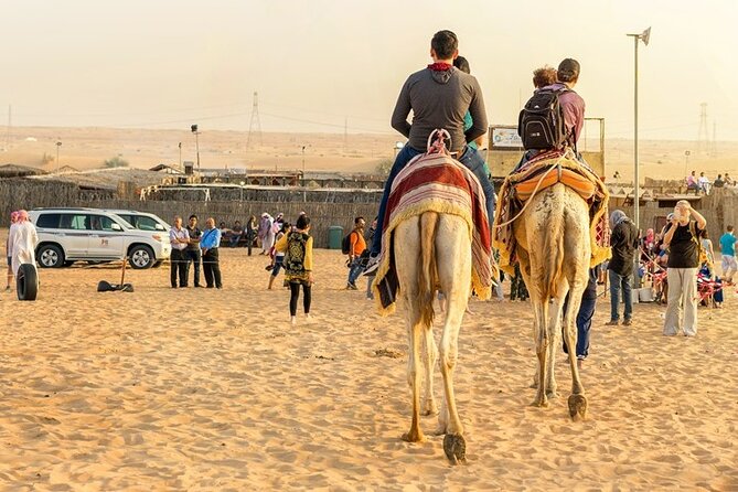 Doha Half Day Desert Safari Dune Bashing CamelRide & Sandboarding - Sandboarding on the Soft Dunes