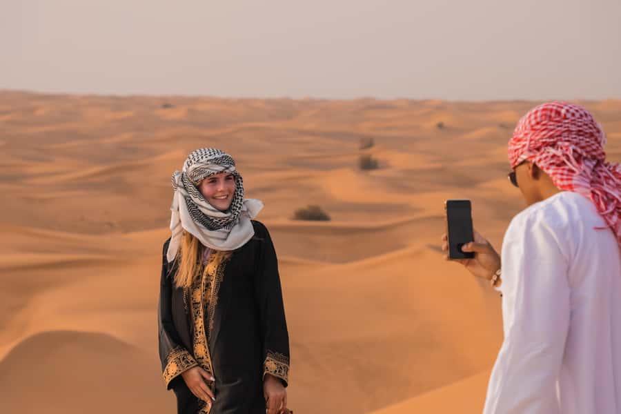 Doha: Half-Day Desert Safari, Quad Bike, Camels & Inland Sea - Sandboarding On The Tall Dunes