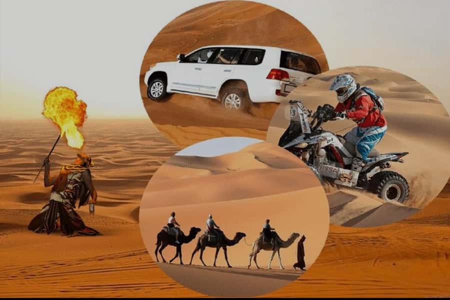 Doha: Half Day Desert Safari With Camel Ride & Sand Boarding - Key points at a glance