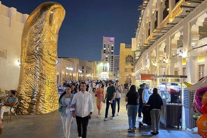 Doha Highlights Private City Tour with Licensed Tour Guide - Katara Cultural Village: architecture and public art